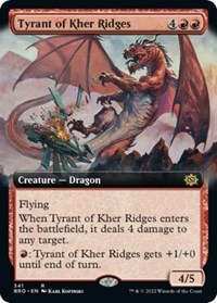 Tyrant of Kher Ridges (Extended Art), The Brothers' War