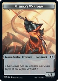 Mishra's Warform // Inkling Double-sided Token, Commander: The Brothers' War