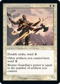 Bronze Guardian (Retro Frame), Commander: The Brothers' War