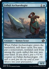 Fallaji Archaeologist, The Brothers' War