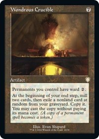 Wondrous Crucible (Retro Frame), Commander: The Brothers' War
