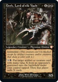 Geth, Lord of the Vault (Retro Frame), Commander: The Brothers' War