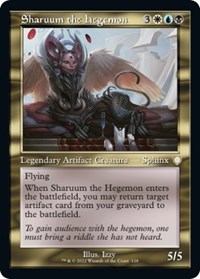 Sharuum the Hegemon (Retro Frame), Commander: The Brothers' War