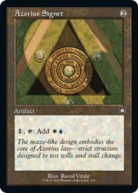 Azorius Signet (Retro Frame), Commander: The Brothers' War