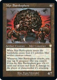 Myr Battlesphere (Retro Frame), Commander: The Brothers' War