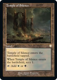 Temple of Silence (Retro Frame), Commander: The Brothers' War