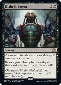 Diabolic Intent, The Brothers' War