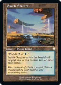 Prairie Stream (Retro Frame), Commander: The Brothers' War