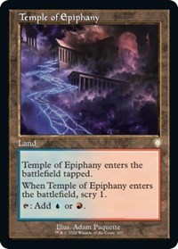 Temple of Epiphany (Retro Frame), Commander: The Brothers' War