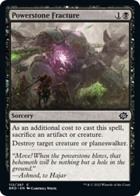 Powerstone Fracture, The Brothers' War