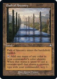 Path of Ancestry (Retro Frame), Commander: The Brothers' War