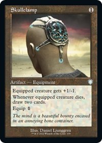 Skullclamp (Retro Frame), Commander: The Brothers' War