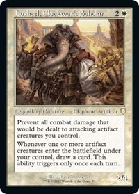 Losheel, Clockwork Scholar (Retro Frame), Commander: The Brothers' War
