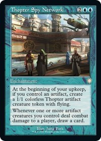 Thopter Spy Network (Retro Frame), Commander: The Brothers' War