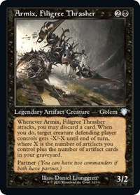 Armix, Filigree Thrasher (Retro Frame), Commander: The Brothers' War