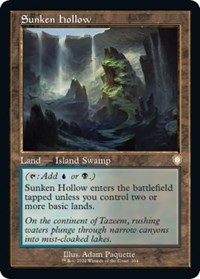 Sunken Hollow (Retro Frame), Commander: The Brothers' War