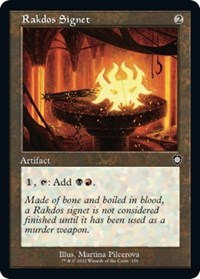 Rakdos Signet (Retro Frame), Commander: The Brothers' War