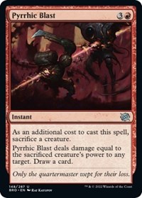 Pyrrhic Blast, The Brothers' War