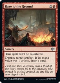 Raze to the Ground, The Brothers' War