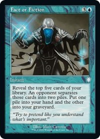 Fact or Fiction (Retro Frame), Commander: The Brothers' War