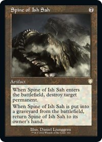Spine of Ish Sah (Retro Frame), Commander: The Brothers' War