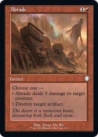 Abrade (Retro Frame), Commander: The Brothers' War