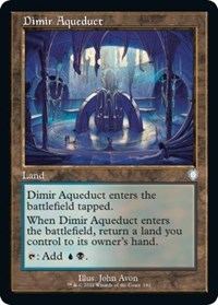 Dimir Aqueduct (Retro Frame), Commander: The Brothers' War