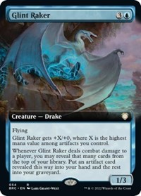 Glint Raker (Extended Art), Commander: The Brothers' War