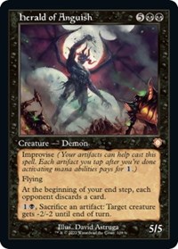 Herald of Anguish (Retro Frame), Commander: The Brothers' War