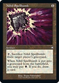 Nihil Spellbomb (Retro Frame), Commander: The Brothers' War