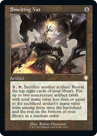 Smelting Vat (Retro Frame), Commander: The Brothers' War