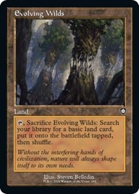 Evolving Wilds (Retro Frame), Commander: The Brothers' War