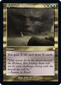 Sphinx's Revelation (Retro Frame), Commander: The Brothers' War