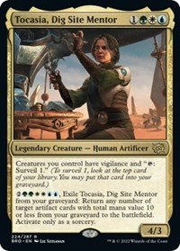 Tocasia, Dig Site Mentor, The Brothers' War