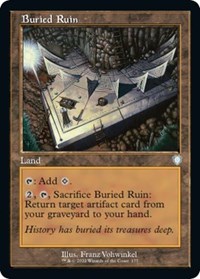 Buried Ruin (Retro Frame), Commander: The Brothers' War