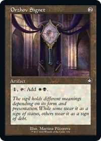 Orzhov Signet (Retro Frame), Commander: The Brothers' War