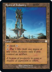 Spire of Industry (Retro Frame), Commander: The Brothers' War