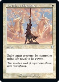 Swords to Plowshares (Retro Frame), Commander: The Brothers' War