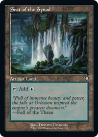 Seat of the Synod (Retro Frame), Commander: The Brothers' War