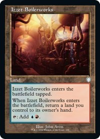 Izzet Boilerworks (Retro Frame), Commander: The Brothers' War