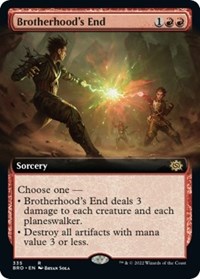 Brotherhood's End (Extended Art), The Brothers' War
