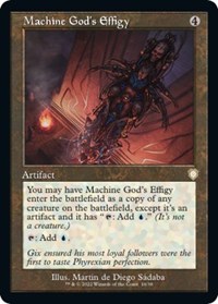 Machine God's Effigy (Retro Frame), Commander: The Brothers' War