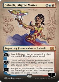 Saheeli, Filigree Master (Borderless), The Brothers' War
