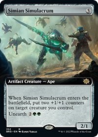Simian Simulacrum (Extended Art), The Brothers' War