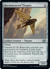 Reconstructed Thopter, The Brothers' War