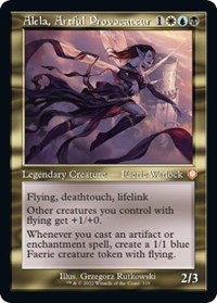 Alela, Artful Provocateur (Retro Frame), Commander: The Brothers' War