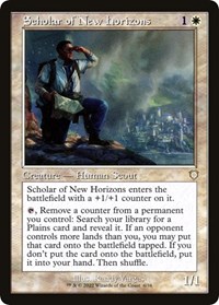 Scholar of New Horizons (Retro Frame), Commander: The Brothers' War
