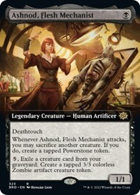 Ashnod, Flesh Mechanist (Extended Art), The Brothers' War