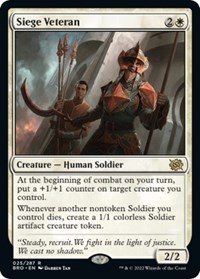 Siege Veteran, The Brothers' War