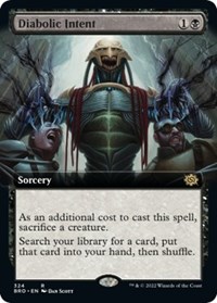 Diabolic Intent (Extended Art), The Brothers' War